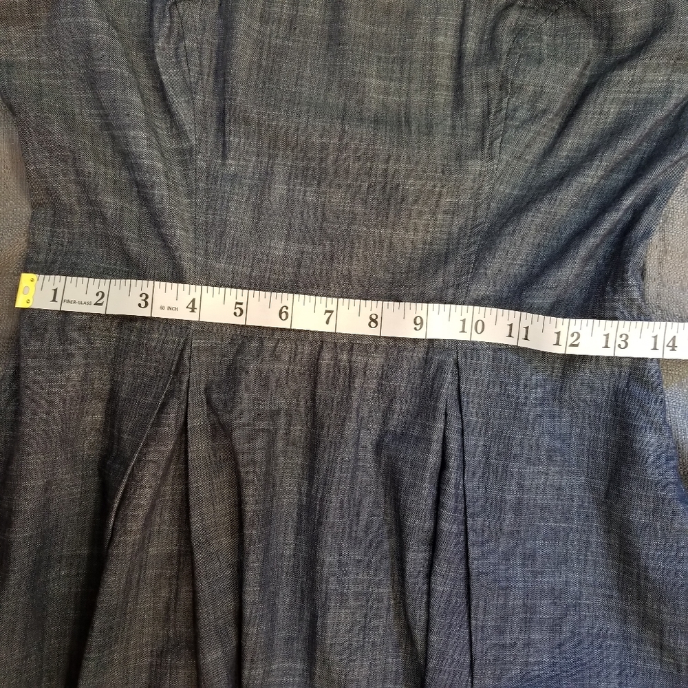 Eshakti chambray dress sz 4 - Picture 12 of 12